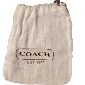 Coach Medium Jewelry Pouch/Dustbag NWOT